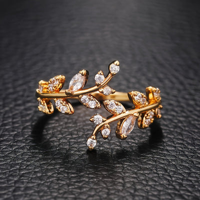 Anillo Elegant Vine | Juntas contra el cáncer de mama