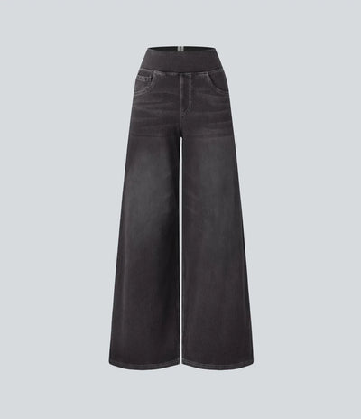 Eva | Pantalones cómodos y elásticos de talle alto