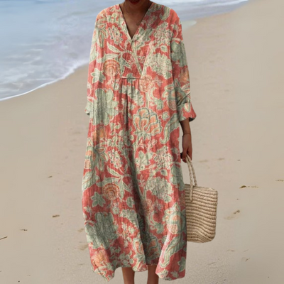 Ellis – Vestido Floral Vintage
