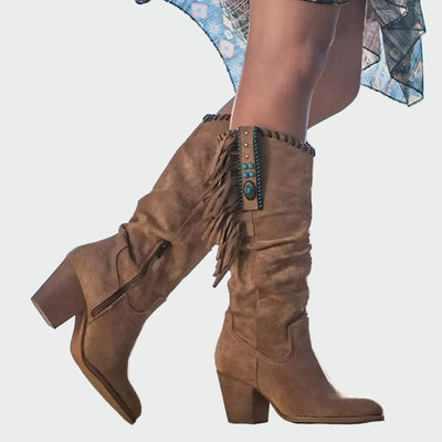 Botines de piel cómodos