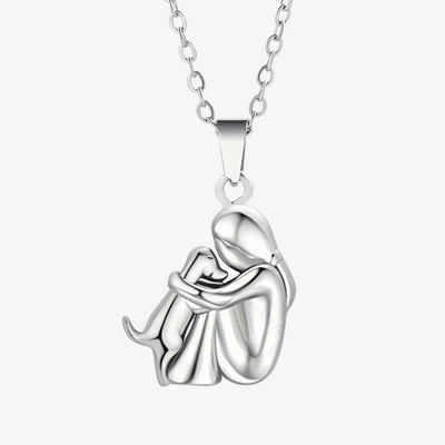 Elin - Collana con ciondolo a forma di cane