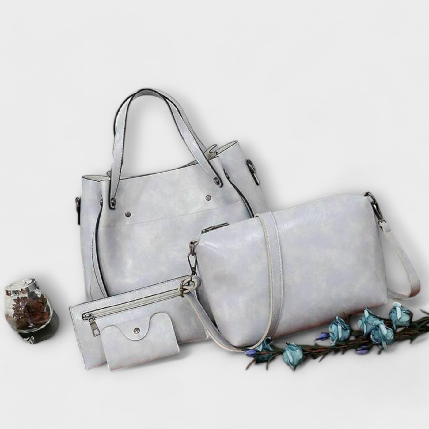 Azura - Set de 4 bolsos vintage