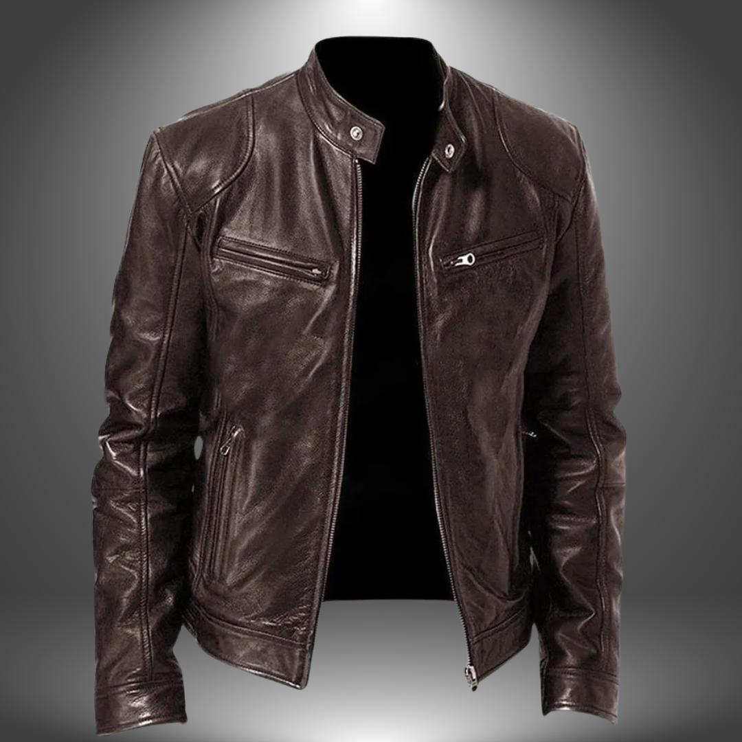 MASSIMO | Chaqueta de cuero hecha a mano