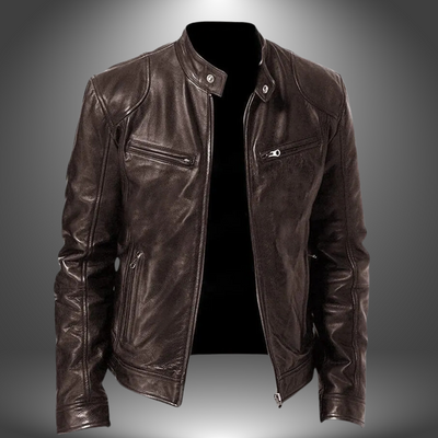 MASSIMO | Chaqueta de cuero hecha a mano
