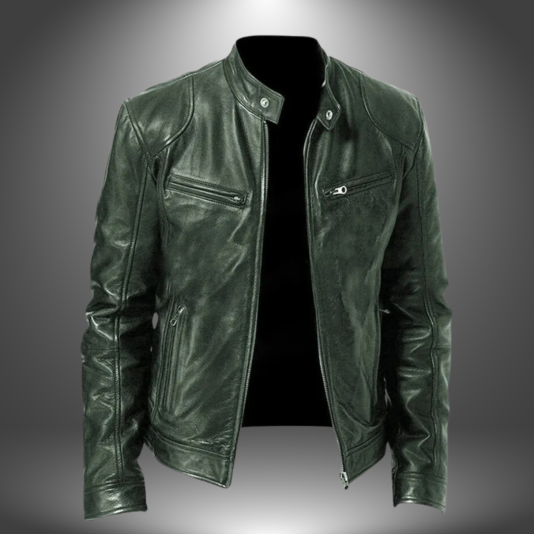 MASSIMO | Chaqueta de cuero hecha a mano