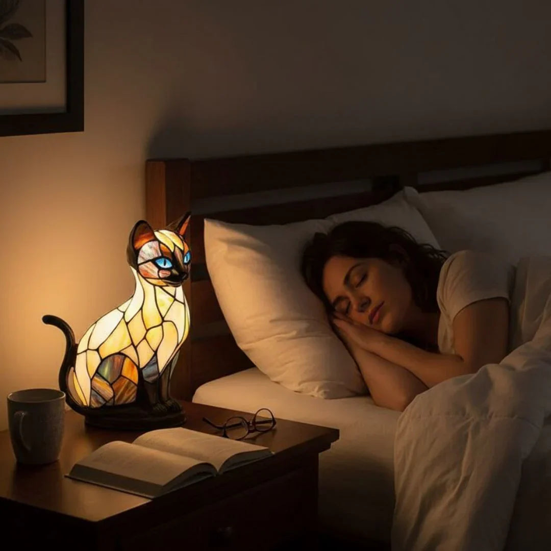 Luna Light Cat – lámpara hecha a mano que hace brillar los corazones