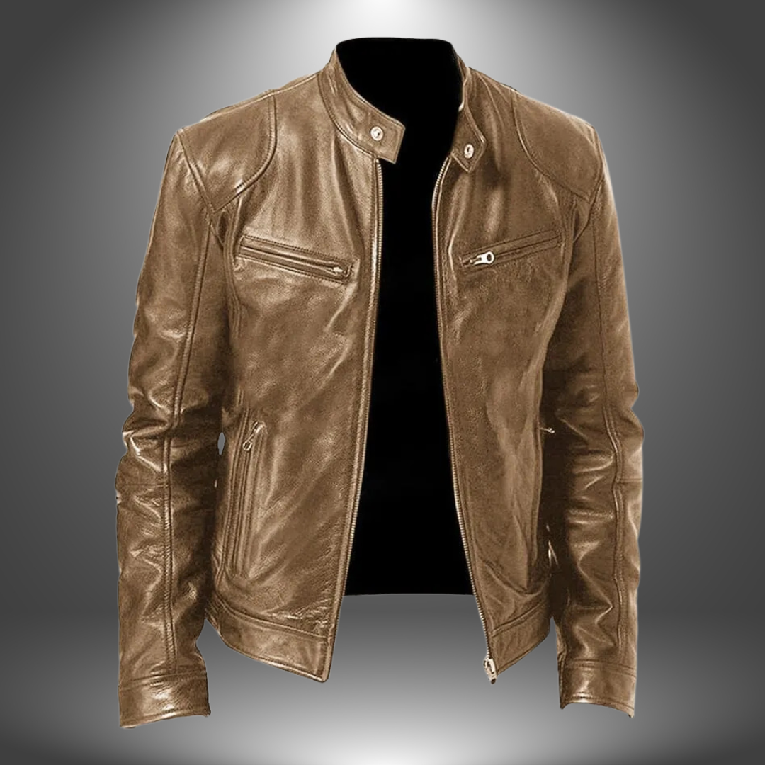 MASSIMO | Chaqueta de cuero hecha a mano