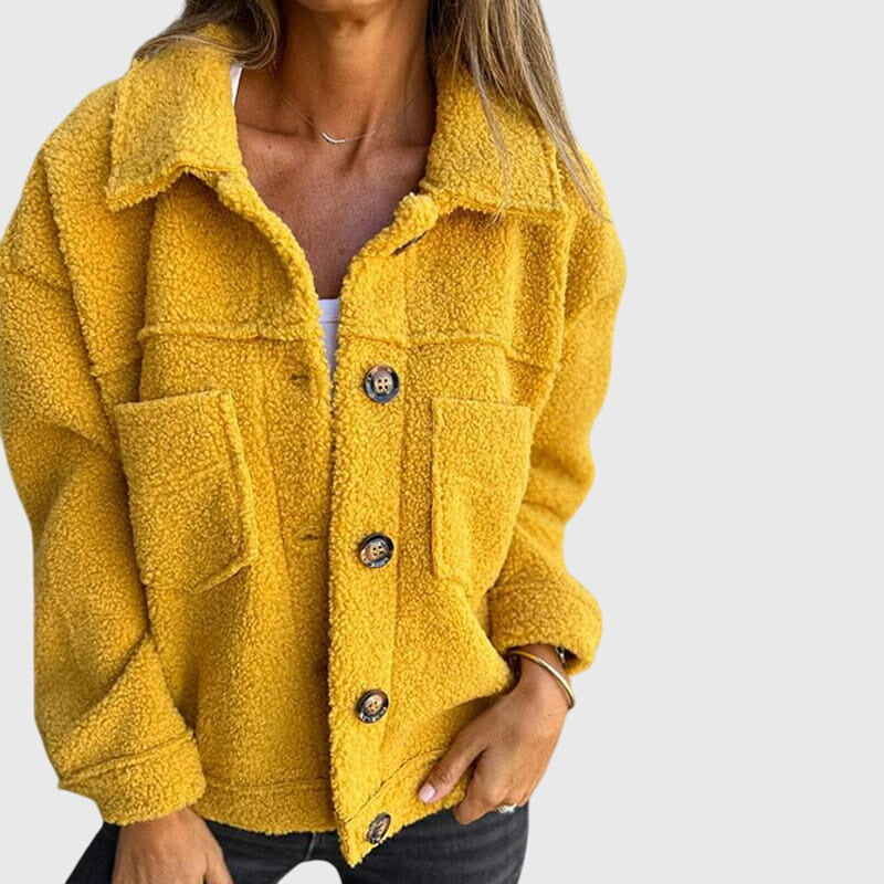 MILA | CHAQUETA DE PELUCHE ACOGEDORA