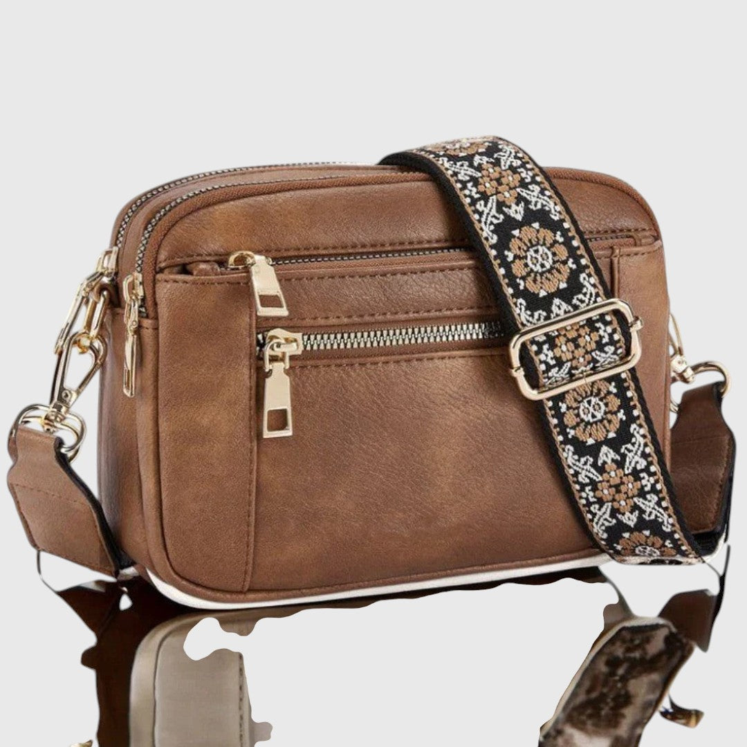 Sharena | Bolso de hombro con correa floral