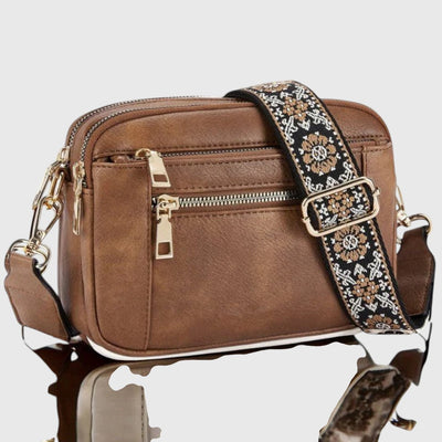 Sharena | Bolso de hombro con correa floral