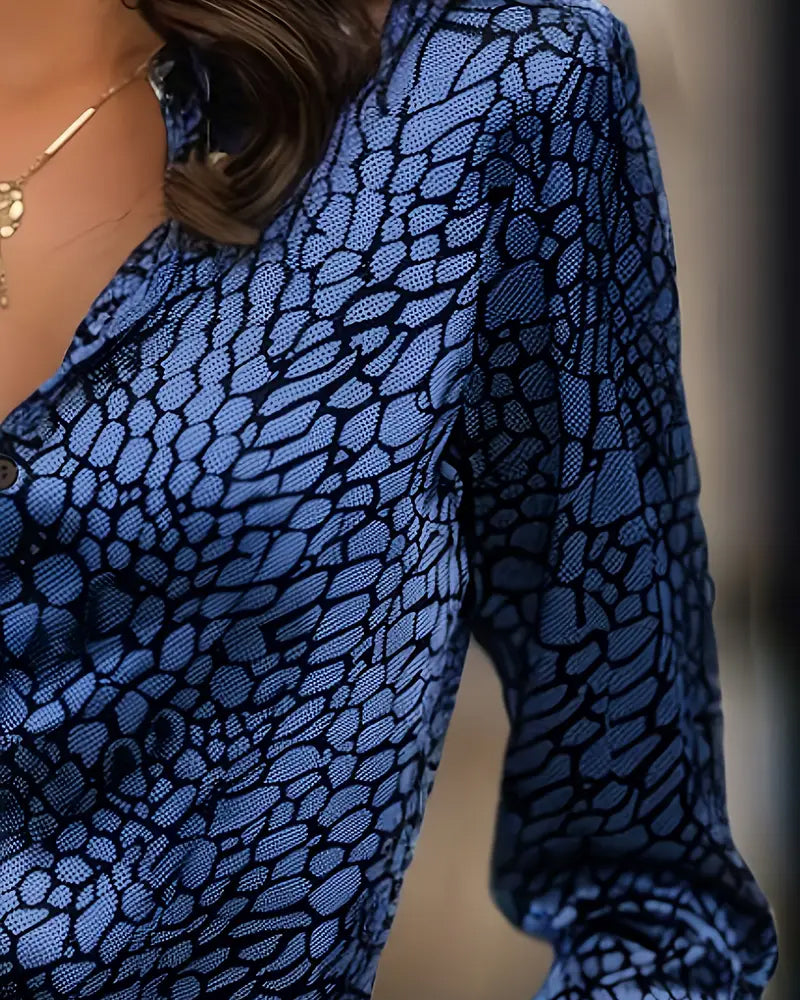 Camisa Tenderness con Estampado Animal
