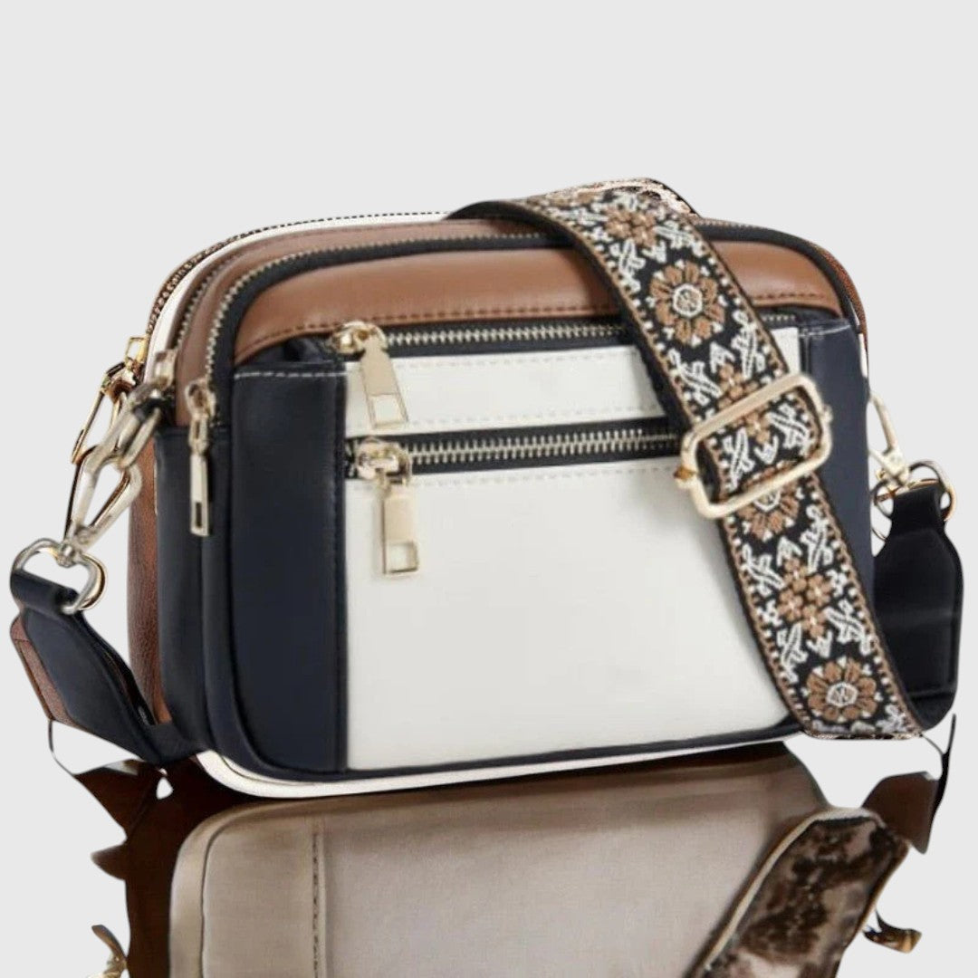 Sharena | Bolso de hombro con correa floral