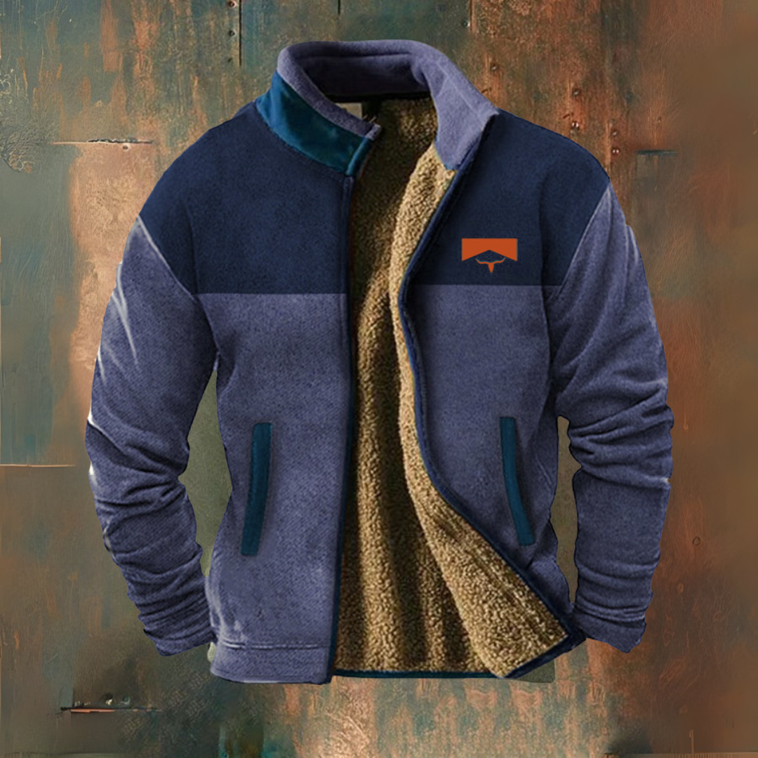 Chaqueta de forro polar casual para hombres