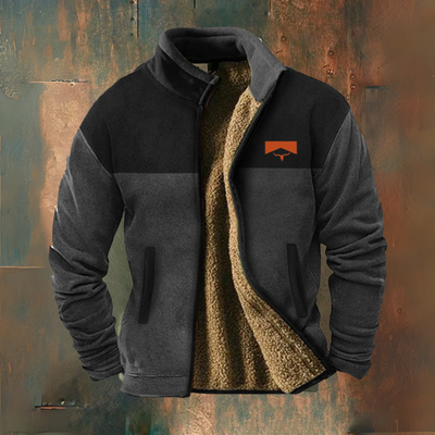 Chaqueta de forro polar casual para hombres