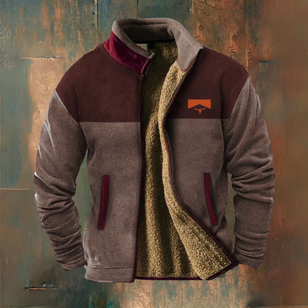 Chaqueta de forro polar casual para hombres