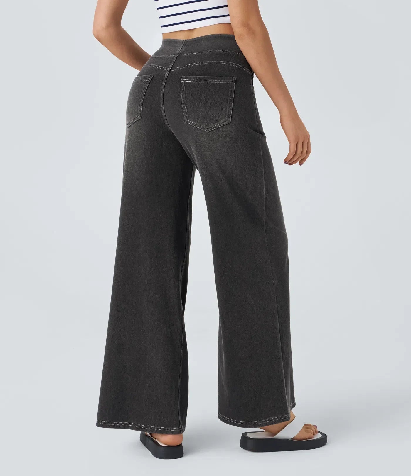 Eva | Pantalones cómodos y elásticos de talle alto