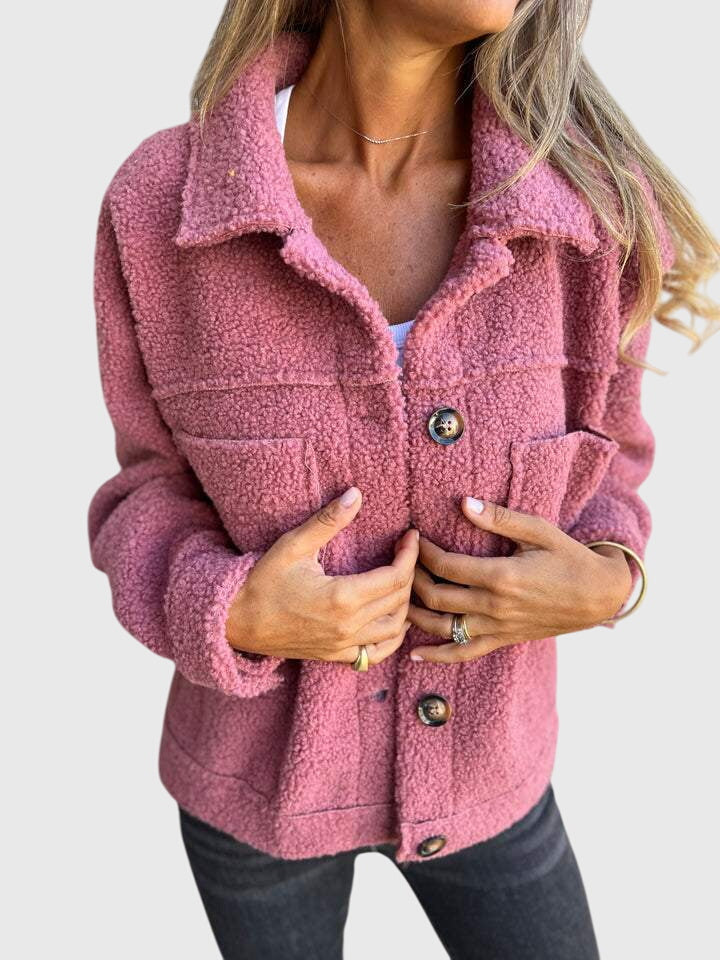 MILA | CHAQUETA DE PELUCHE ACOGEDORA