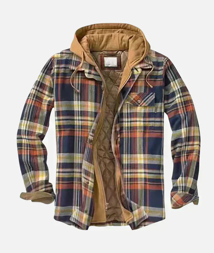 Elvarno | Chaqueta de cuadros patchwork