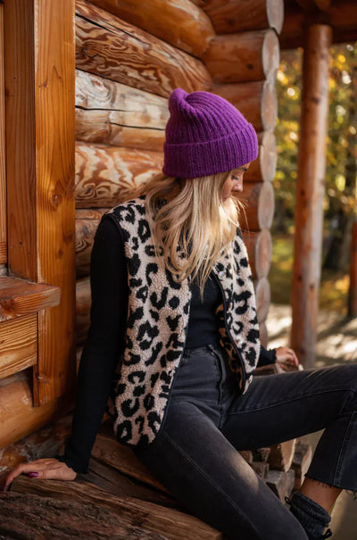 LEANA | Chaleco Leopardo