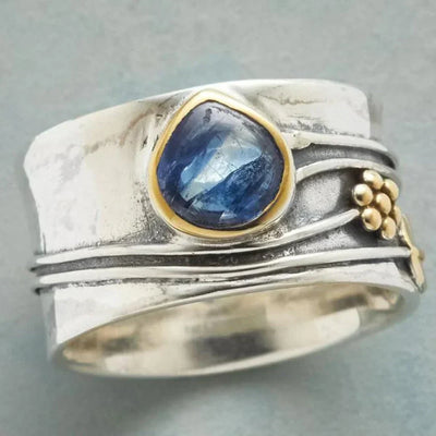 Bree - Anillo bohemio con piedra preciosa