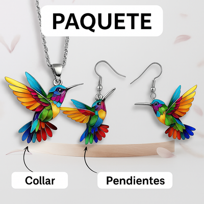 Zayra™ | Collar y pendientes a juego