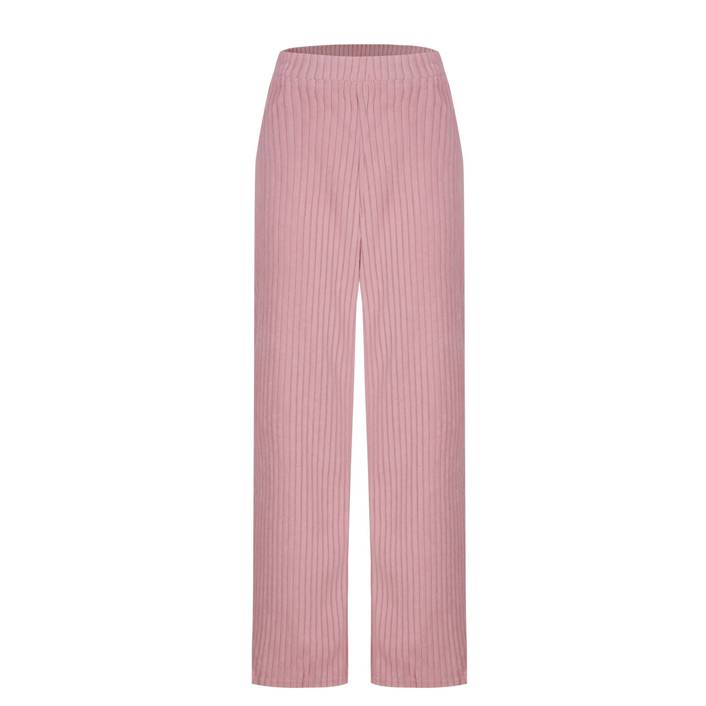 Everly – Pantalones de chándal de punto acanalado