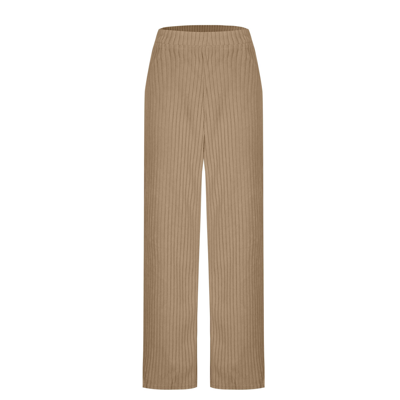 Everly – Pantalones de chándal de punto acanalado