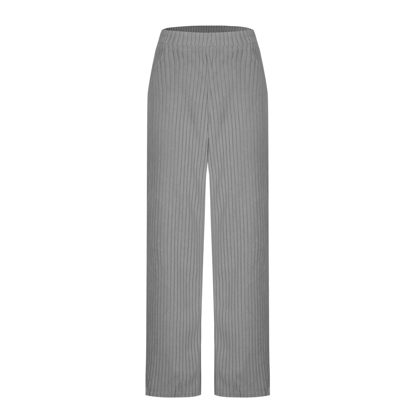 Everly – Pantalones de chándal de punto acanalado