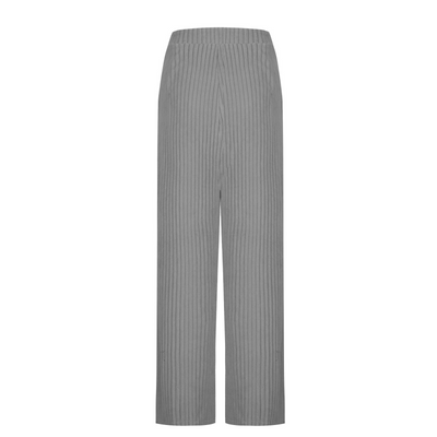 Everly – Pantalones de chándal de punto acanalado