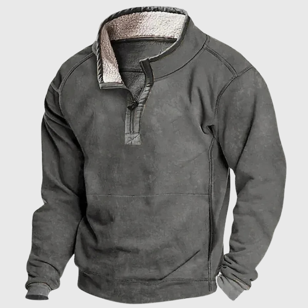 Marclayne™ | Camisa de otoño forrada de felpa