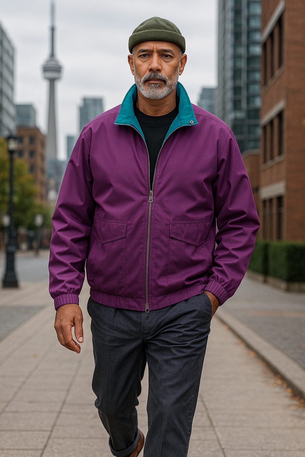 James™ | Chaqueta cortavientos casual