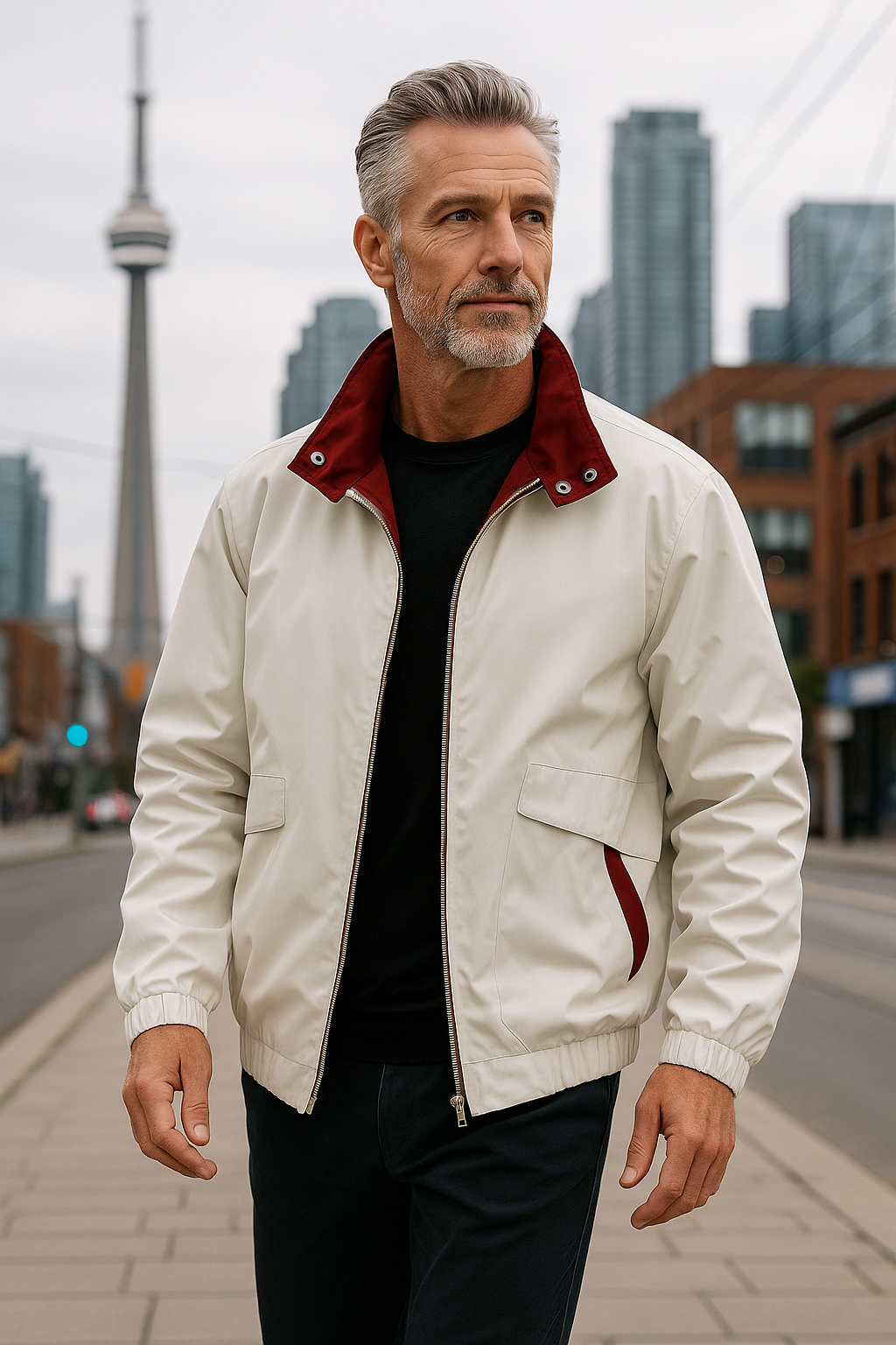 James™ | Chaqueta cortavientos casual
