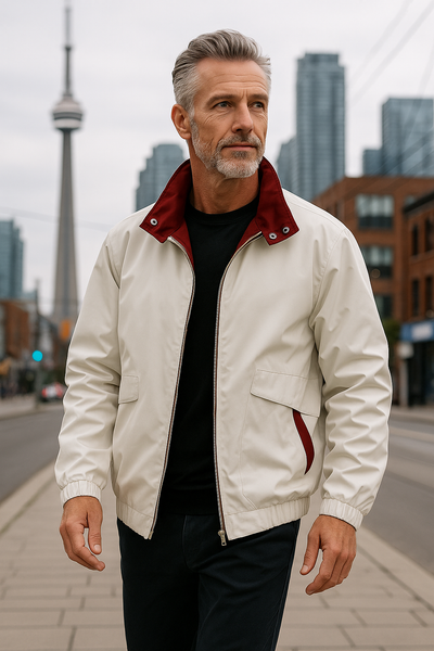 James™ | Chaqueta cortavientos casual