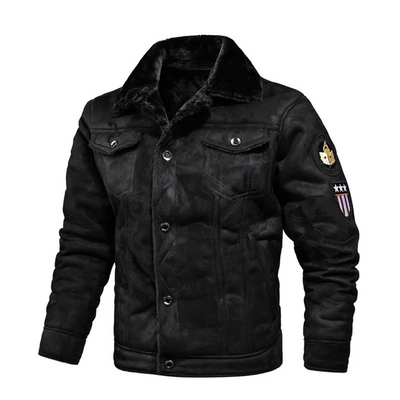 Noxar™ | Chaqueta de cuero cálida y versátil