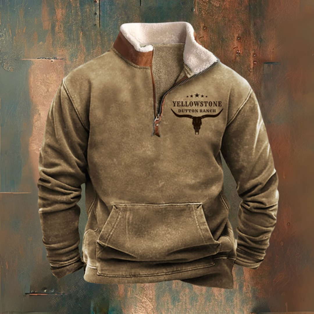 RODEO — Chaqueta semi-zip de otoño-invierno