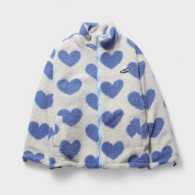 Katharina - Chaqueta reversible con corazón