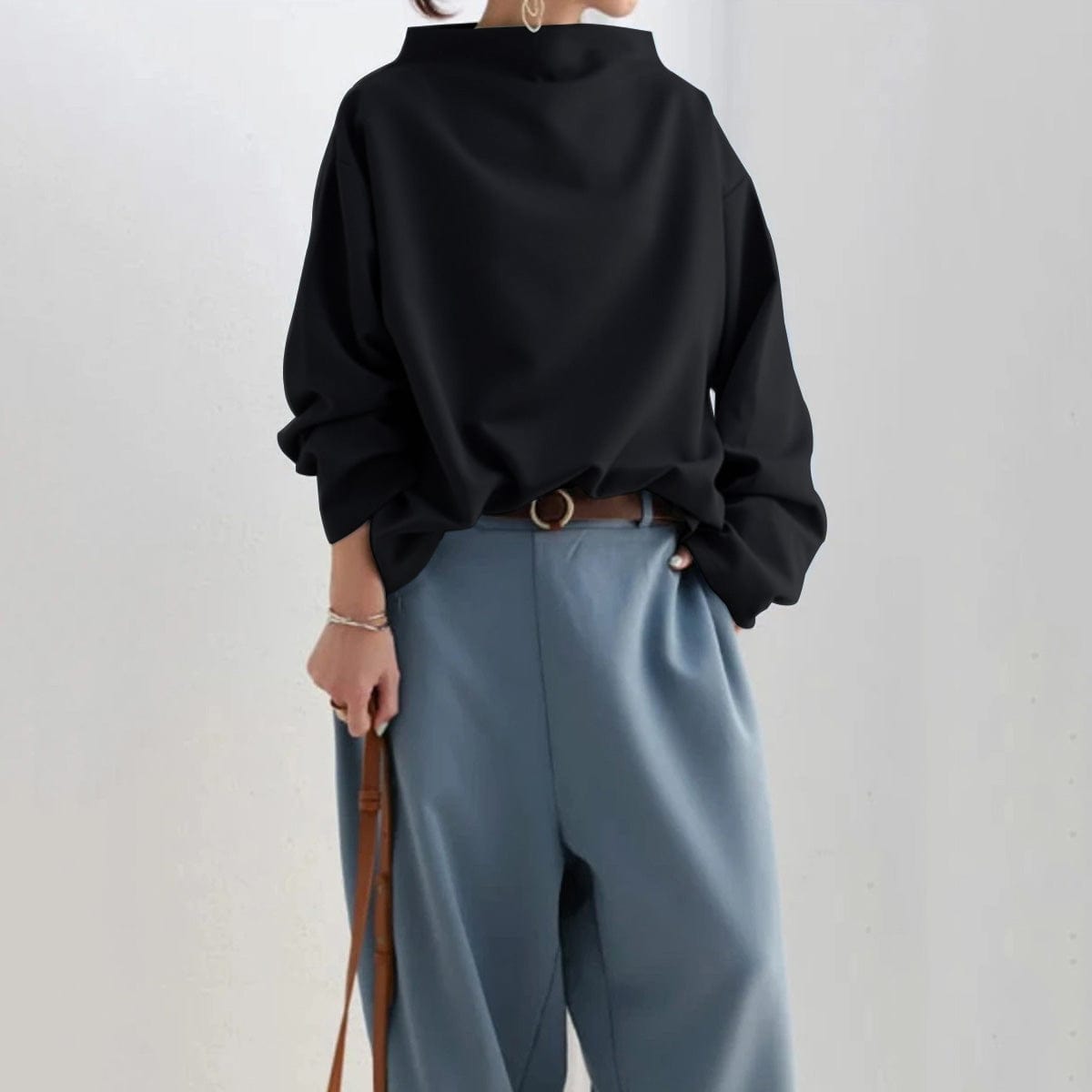 Gabriella™ | Suéter Chic de cuello alto