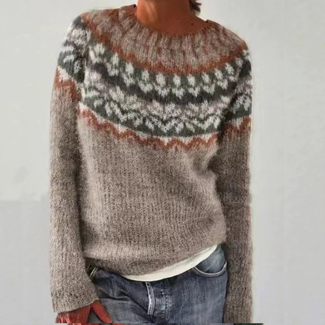Chloe™ – Suéter Retro Confortable
