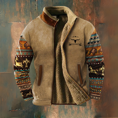 Mathéo - Chaqueta polar informal para hombre