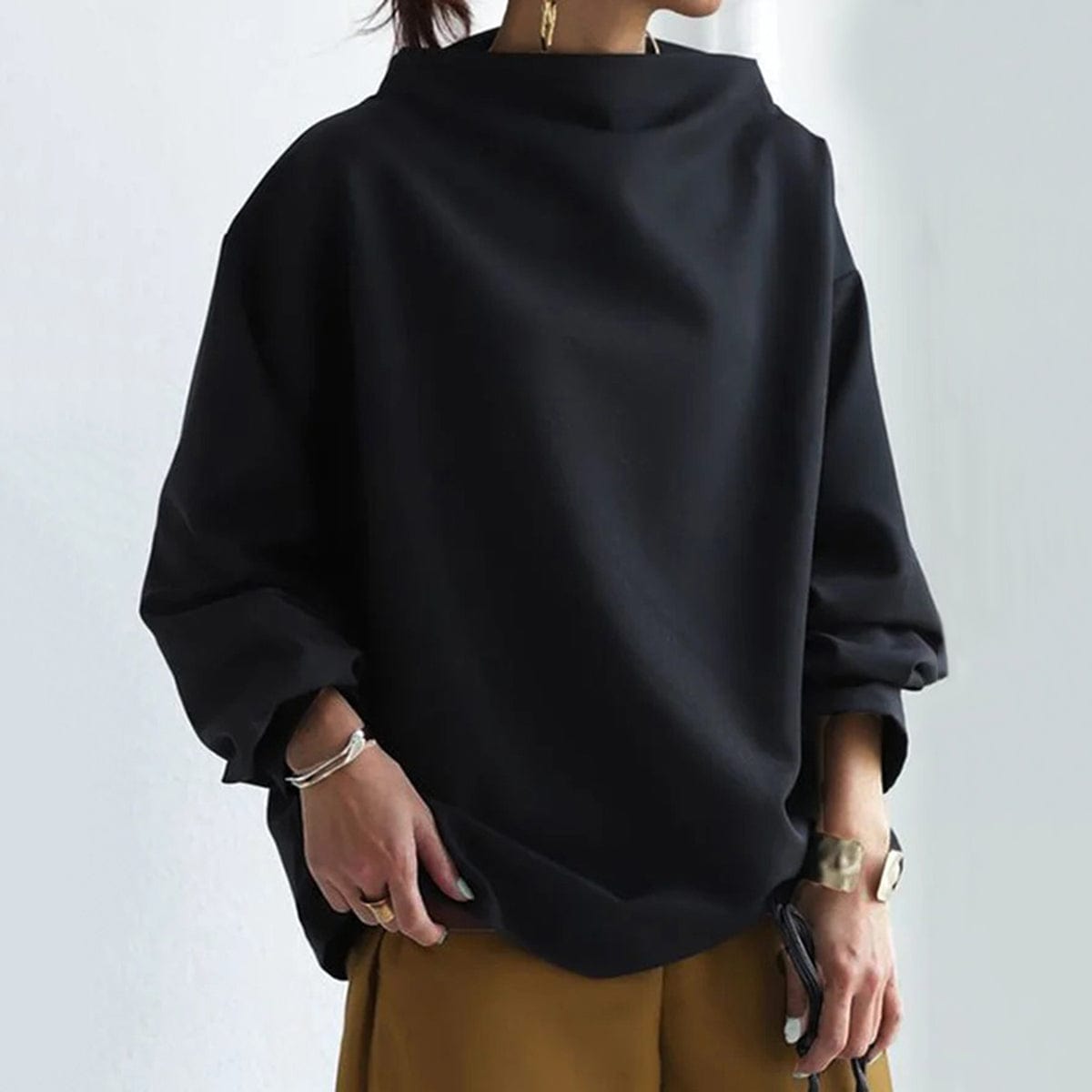 Gabriella™ | Suéter Chic de cuello alto