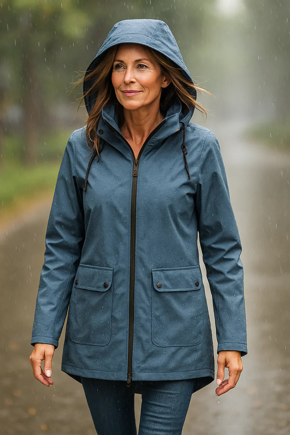 Nicole | Abrigo femenino cálido e impermeable