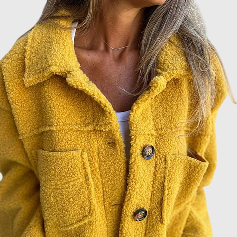 MILA | CHAQUETA DE PELUCHE ACOGEDORA