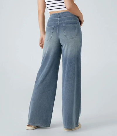 Eva | Pantalones cómodos y elásticos de talle alto