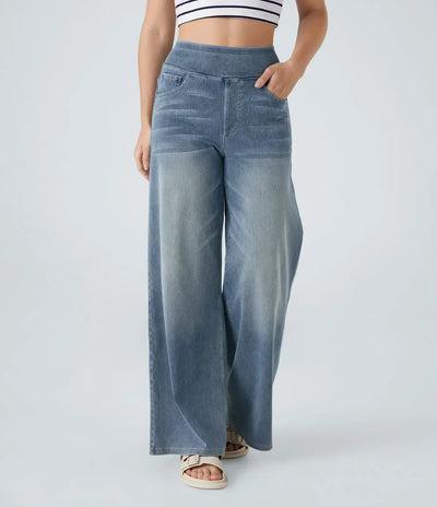 Eva | Pantalones cómodos y elásticos de talle alto