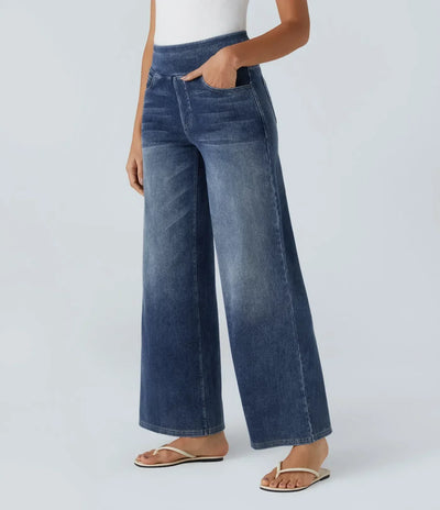 Eva | Pantalones cómodos y elásticos de talle alto
