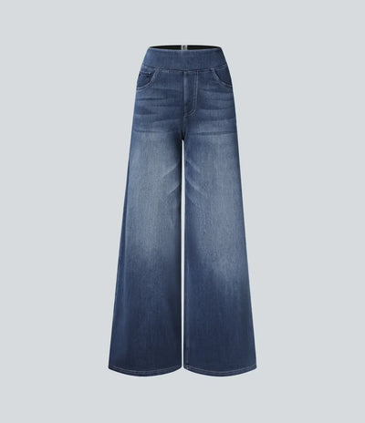 Eva | Pantalones cómodos y elásticos de talle alto