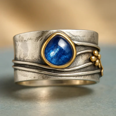 Bree - Anillo bohemio con piedra preciosa