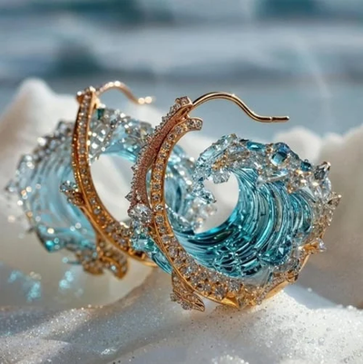 Pendientes Ocean's Promise