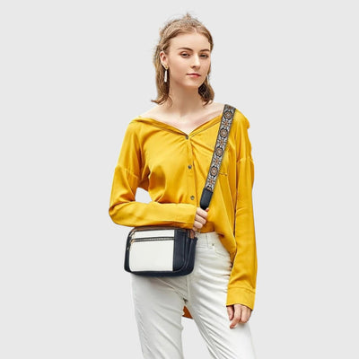 Sharena | Bolso de hombro con correa floral