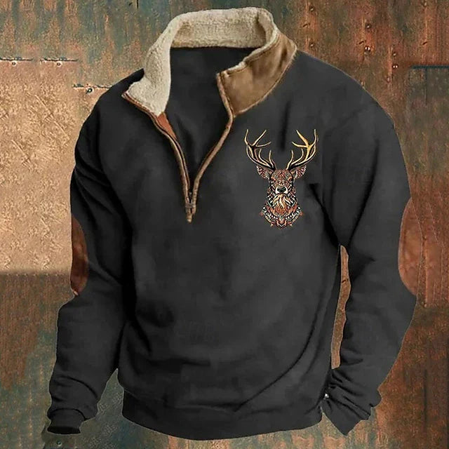 Sawyer | Sudadera con logo de ciervo
